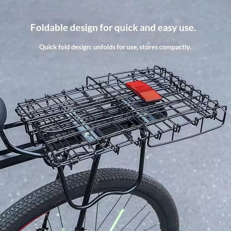 Cycling Commute Backpack - Складная задняя корзина для велосипеда, большая
