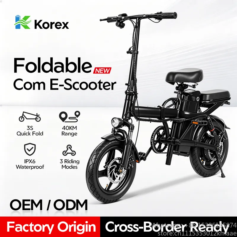 Компактный складной электровел – обзор и цена Commuter Biking