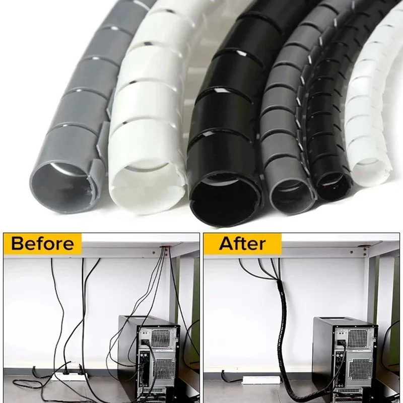 1/3 шт. 2-метровый гибкий спир – обзор и цена Cable Lock Flexible